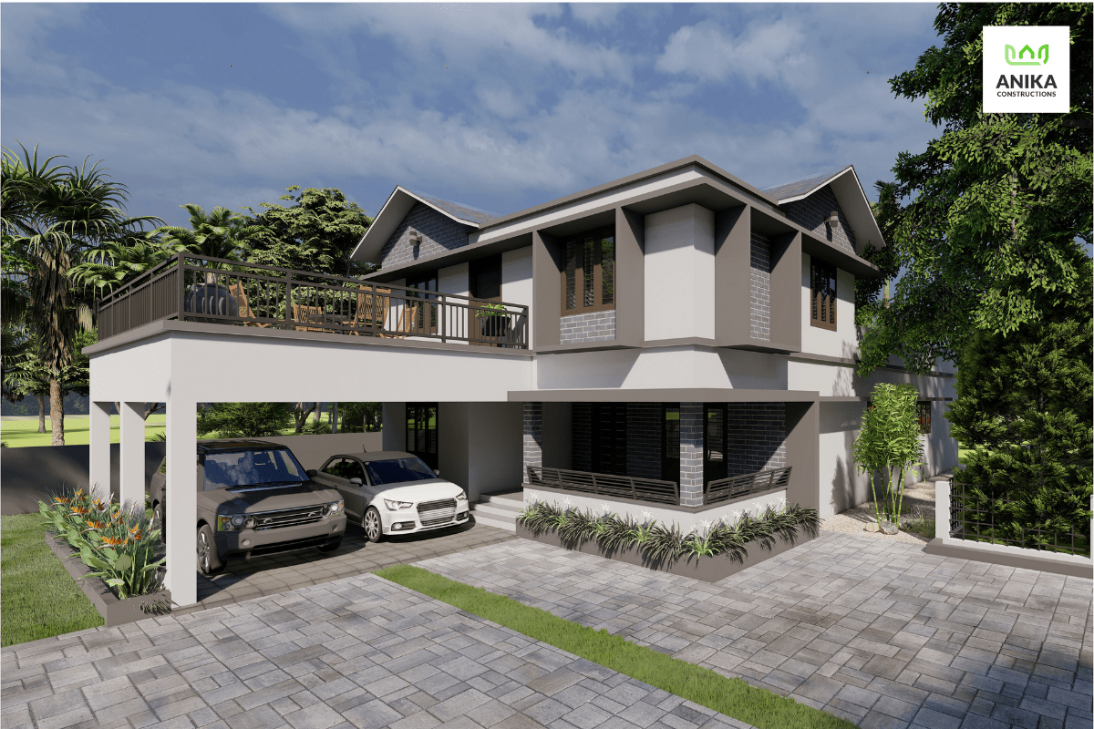 Mr.Harikumar R , Kollam, 3000 sq ft, Scope of work- Renovation and Interiors